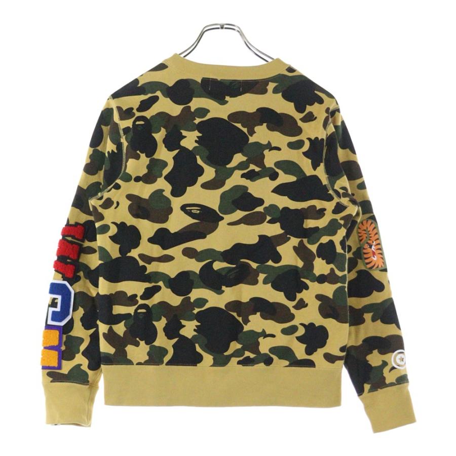 ベイプ ア ベイシング エイプ Camo Shark Crew Sweatshirt シャーク