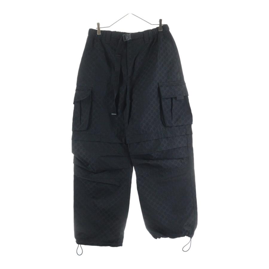 グッチ　カーゴパンツ　GUCCI GUCCI（グッチ） GGスプリーム ドローコード ワイドカーゴパンツ