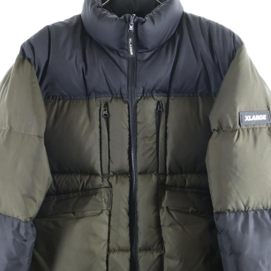 X-LARGE エクストララージ Nylon down jacket ナイロンダウン