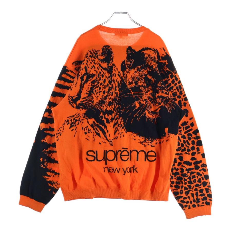 Supreme Big Cats Jacquard ニット Supreme（シュプリーム） 23AW Big Cats Jacquard L/S Top ジャガード