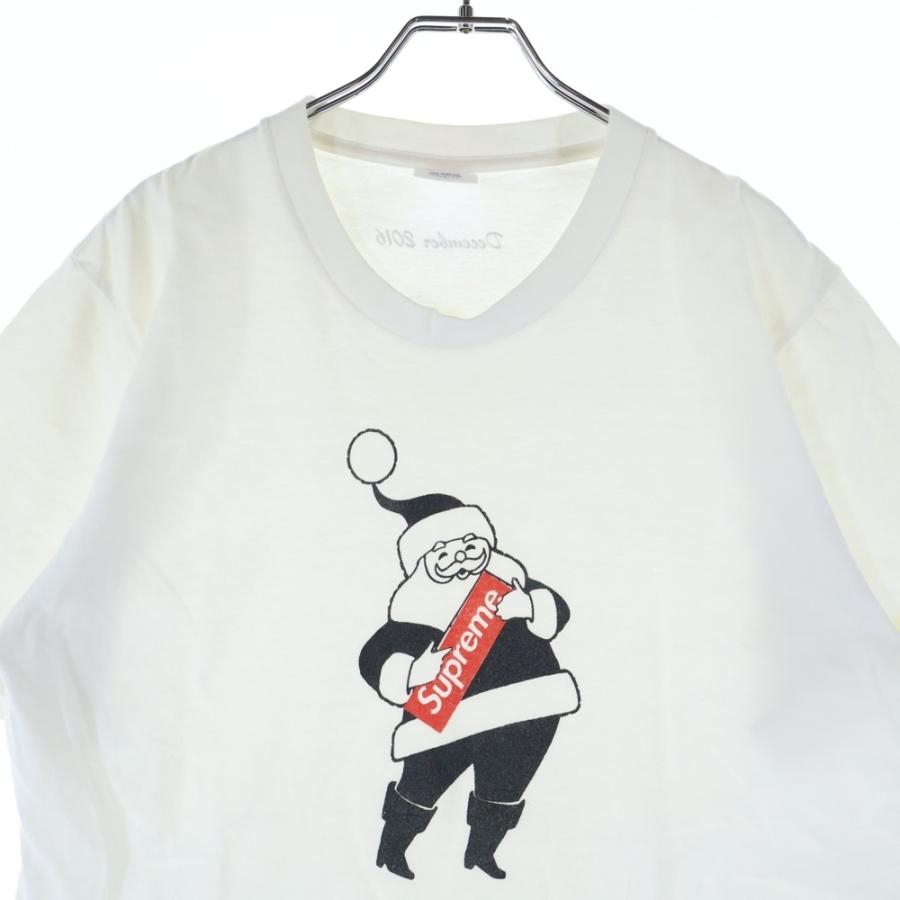 Supreme（シュプリーム） 16AW Santa Tee サンタ 半袖Tシャツ