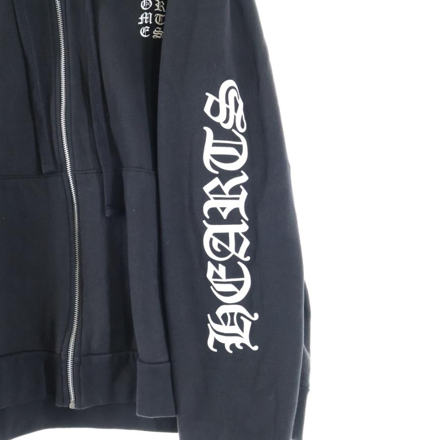 CHROME HEARTS（クロムハーツ） SWTSHRT HD ZIP アームロゴプリント