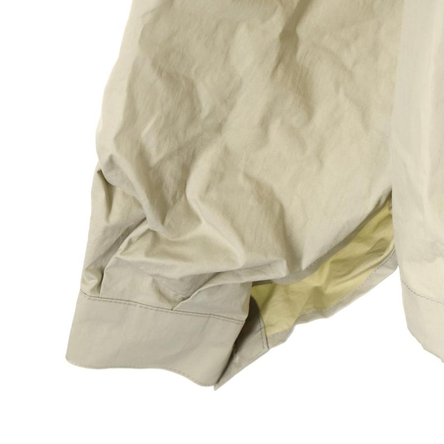 マルジェラ ベージュ フードポケット ジャケット アノラックパーカー MARTIN MARGIELA（マルタン マルジェラ） 23AW Anorak Sports Hooded