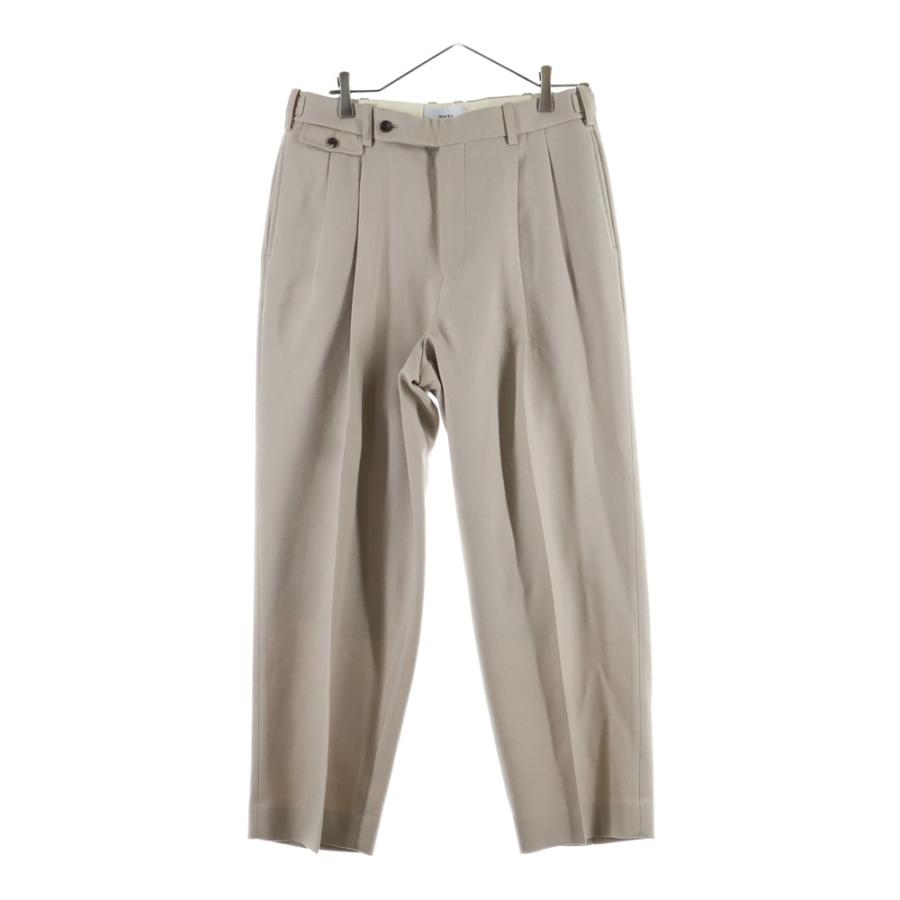 marka（マーカ） CLASSICAL TROUSERS フロントタック ウール