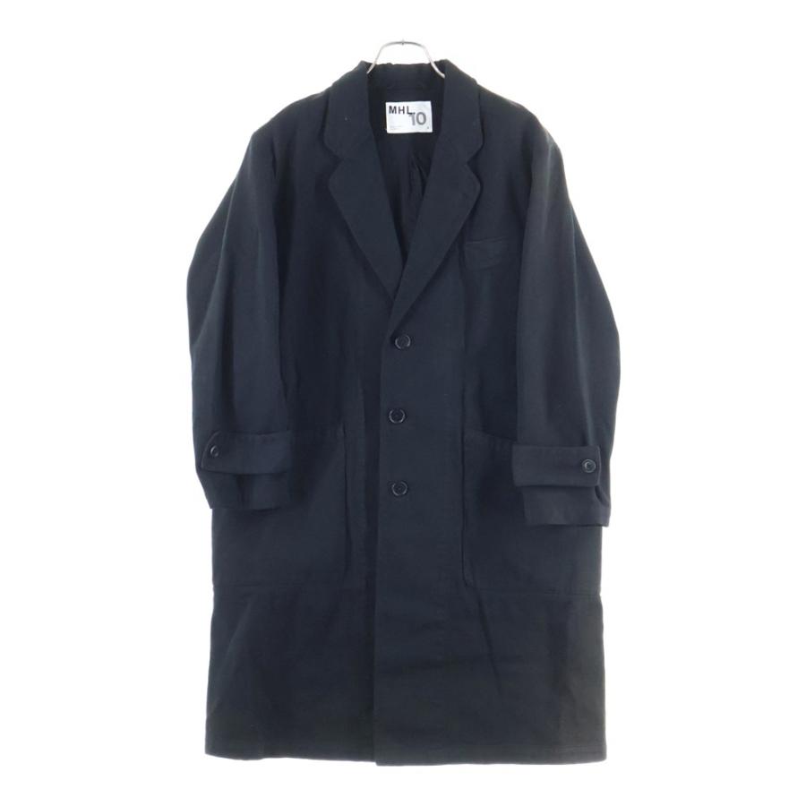 マーガレットハウエル ベーシックメルトンステンカラーコート MARGARET HOWELL（マーガレットハウエル） ベーシックメルトンコート