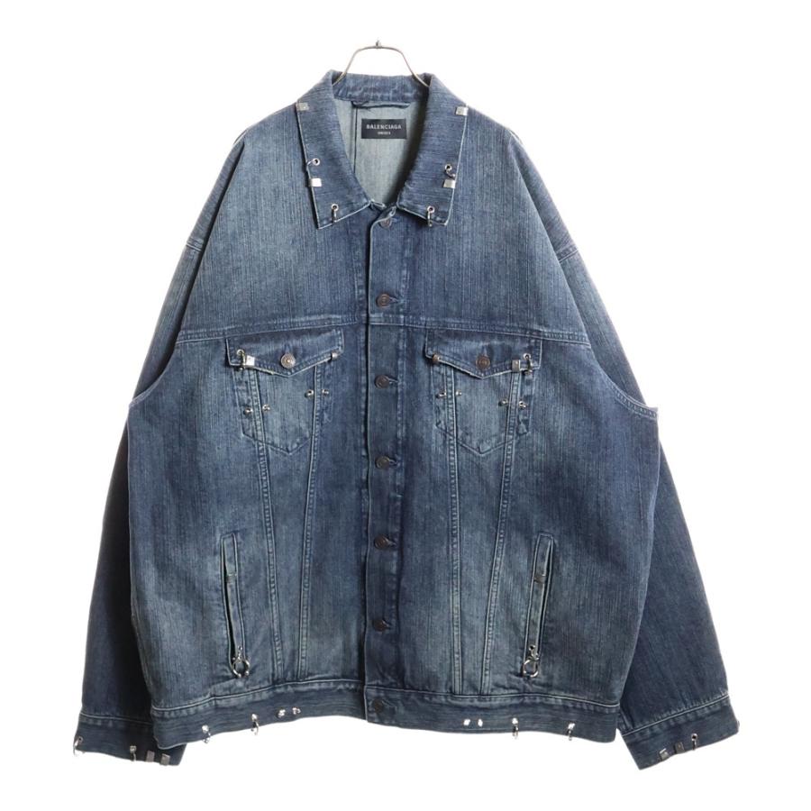 BALENCIAGA（バレンシアガ） 24SS Pierced Denim Jacket ピアスデニム