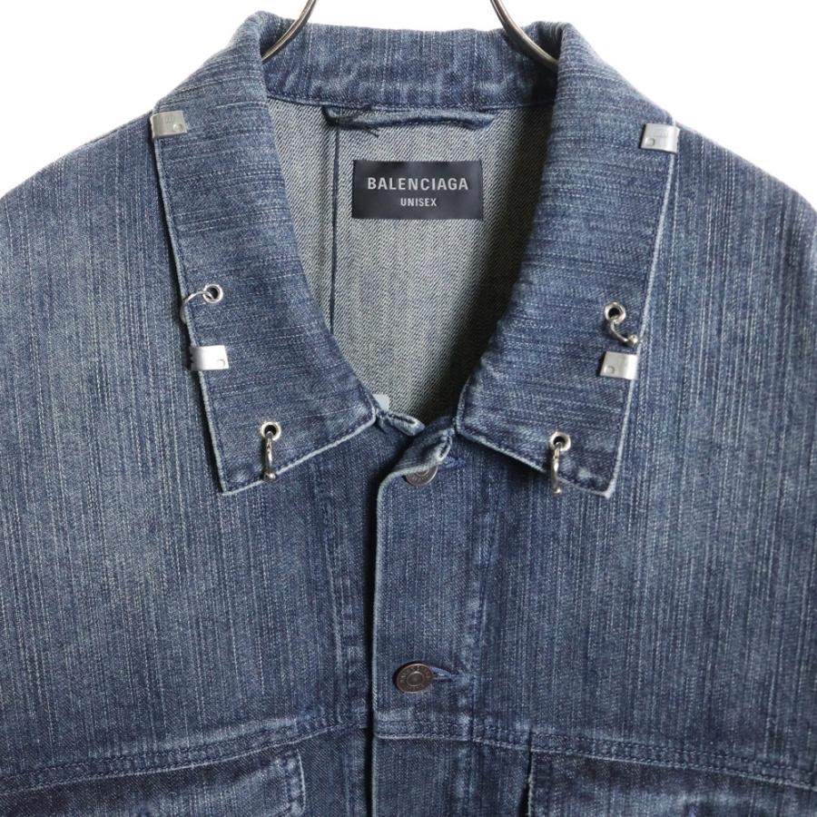 BALENCIAGA（バレンシアガ） 24SS Pierced Denim Jacket ピアスデニム