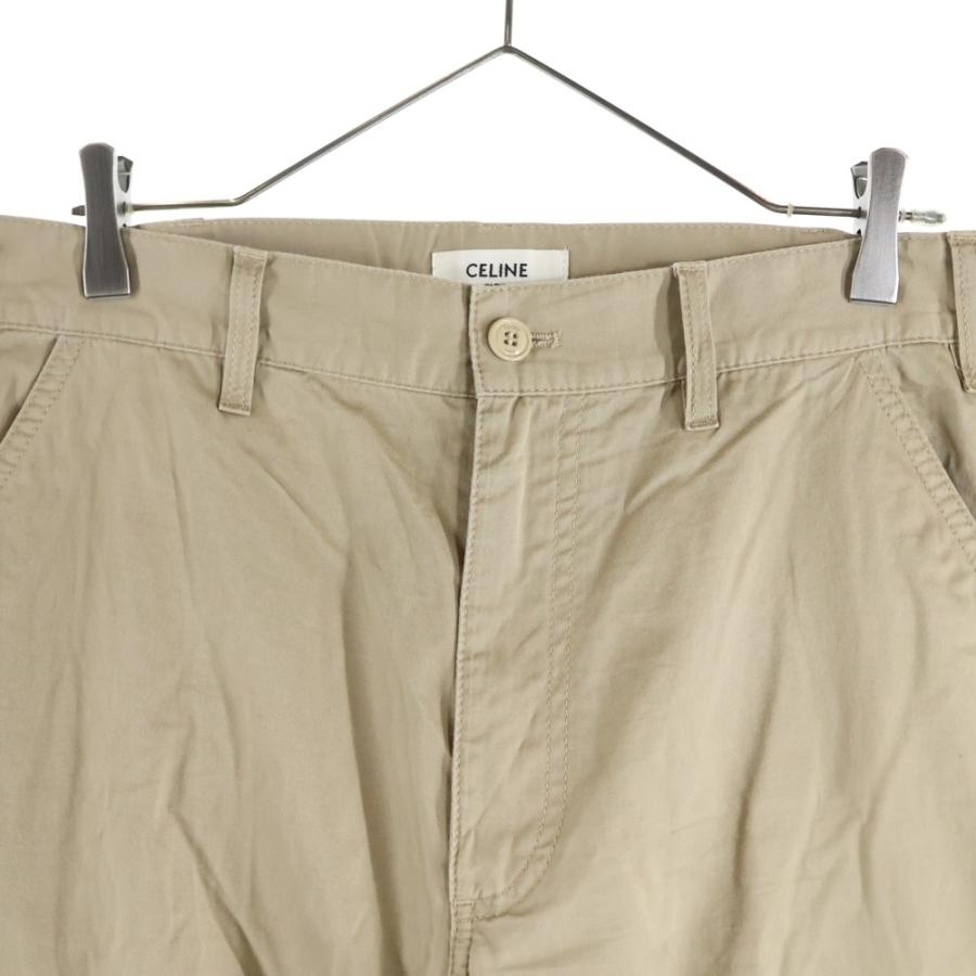 CELINE（セリーヌ） 24SS Cotton Linen Cargo Pants コットンリネン