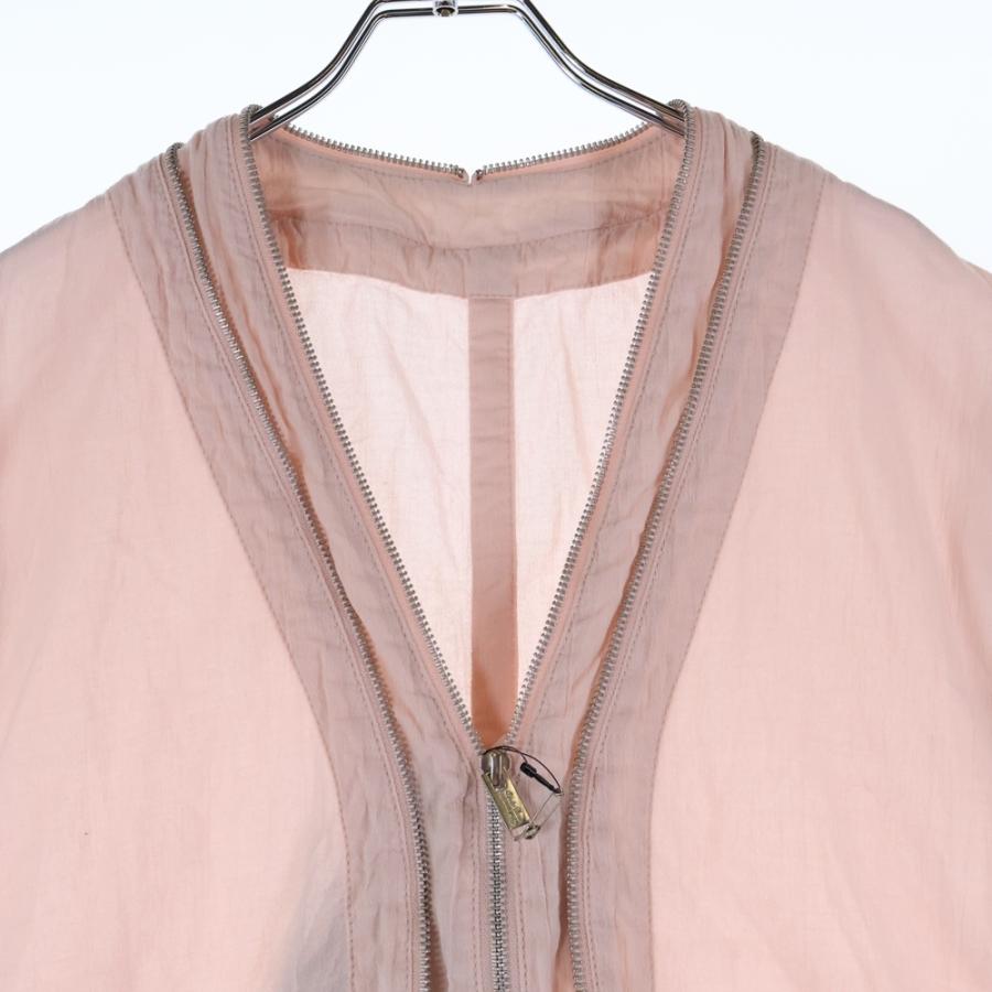 UNDERCOVER（アンダーカバー） 25SS Vネック Wジップ ガーゼベスト