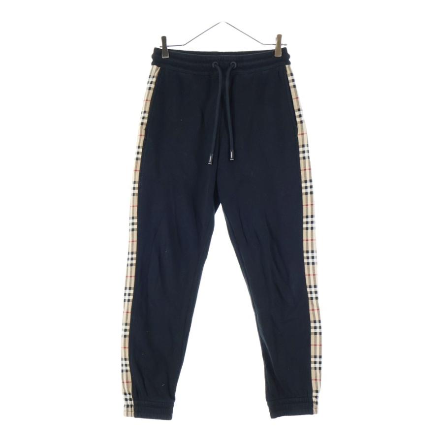 新品】 BURBERRY LARKAN レディース スウェットパンツ ブラック  