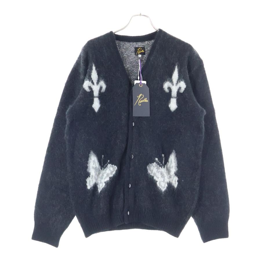 Needles（ニードルス） Mohair Cardigan モヘア カーディガン ブラック
