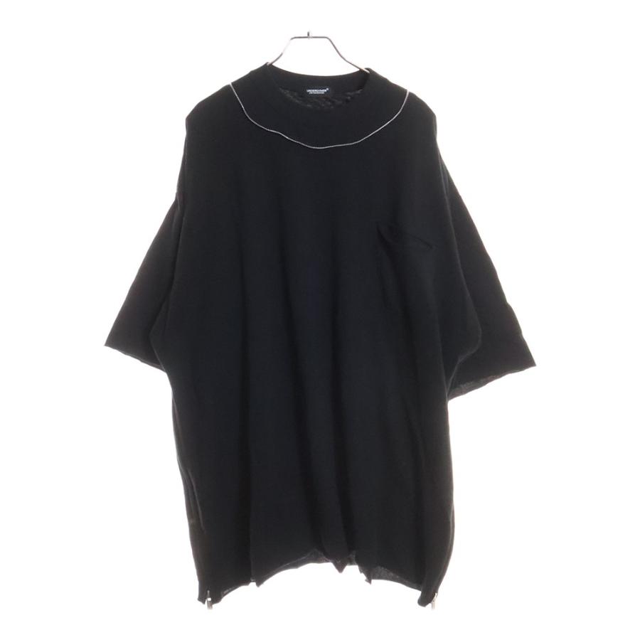 UNDERCOVER（アンダーカバー） 25SS ジップデザインクルーネック半袖T