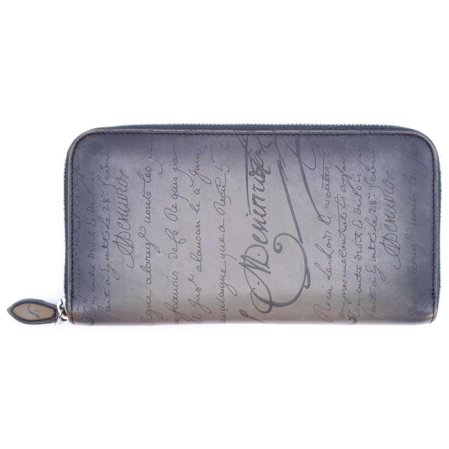 Berluti（ベルルッティ） イタウバ スクリット ラウンドジップロング