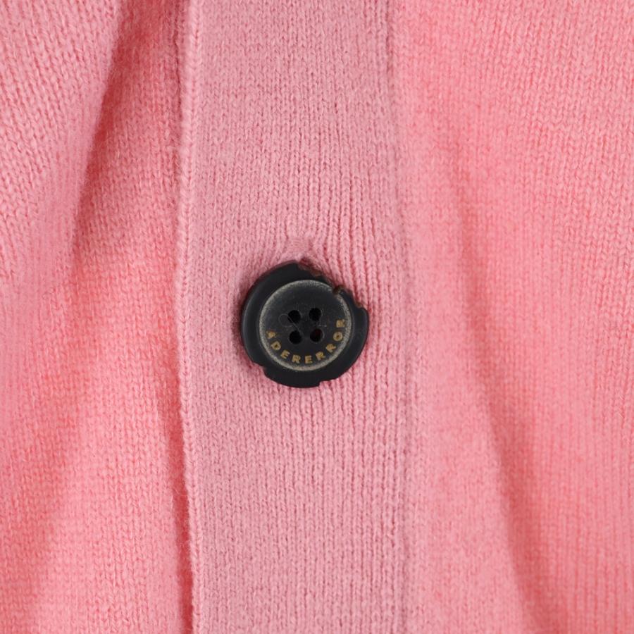 ADER error（アーダーエラー） ロゴワッペン Vネックカーディガン