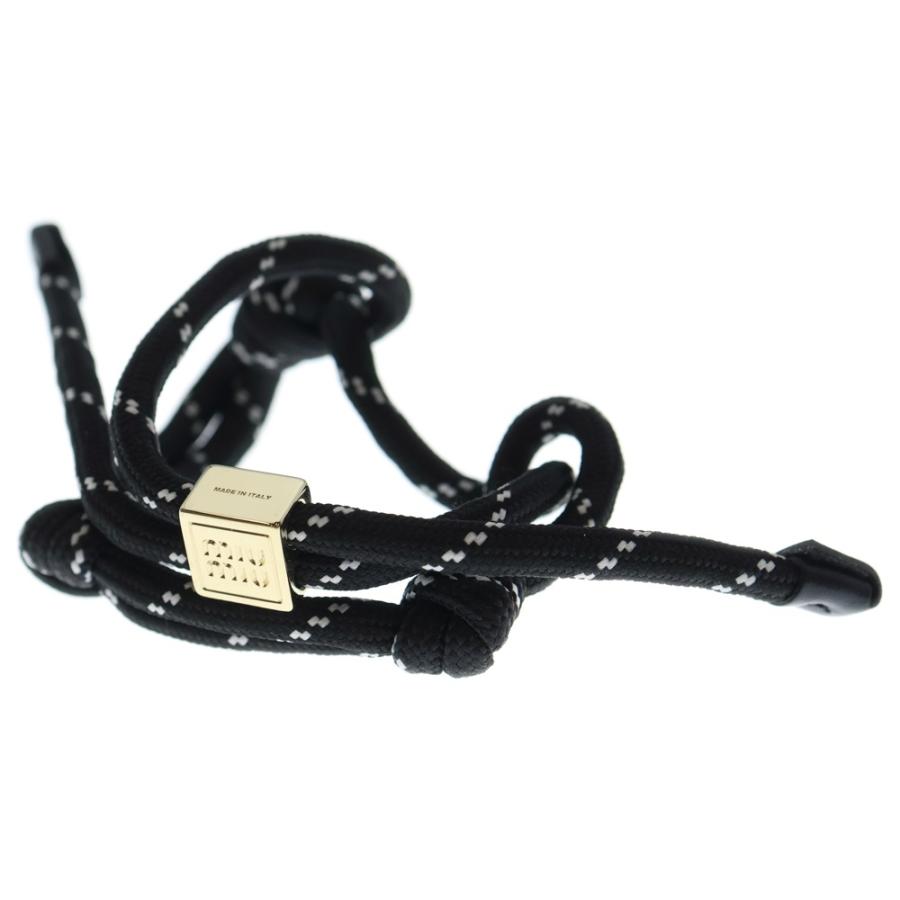 miumiu コードブレスレット ブラウン コード ブレスレット | Miu Miu