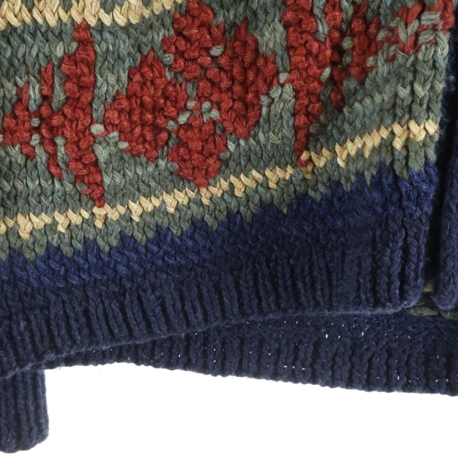 RRL ダブルアールエル HAND KNIT SHAWL CARDIGAN ハンドニット 