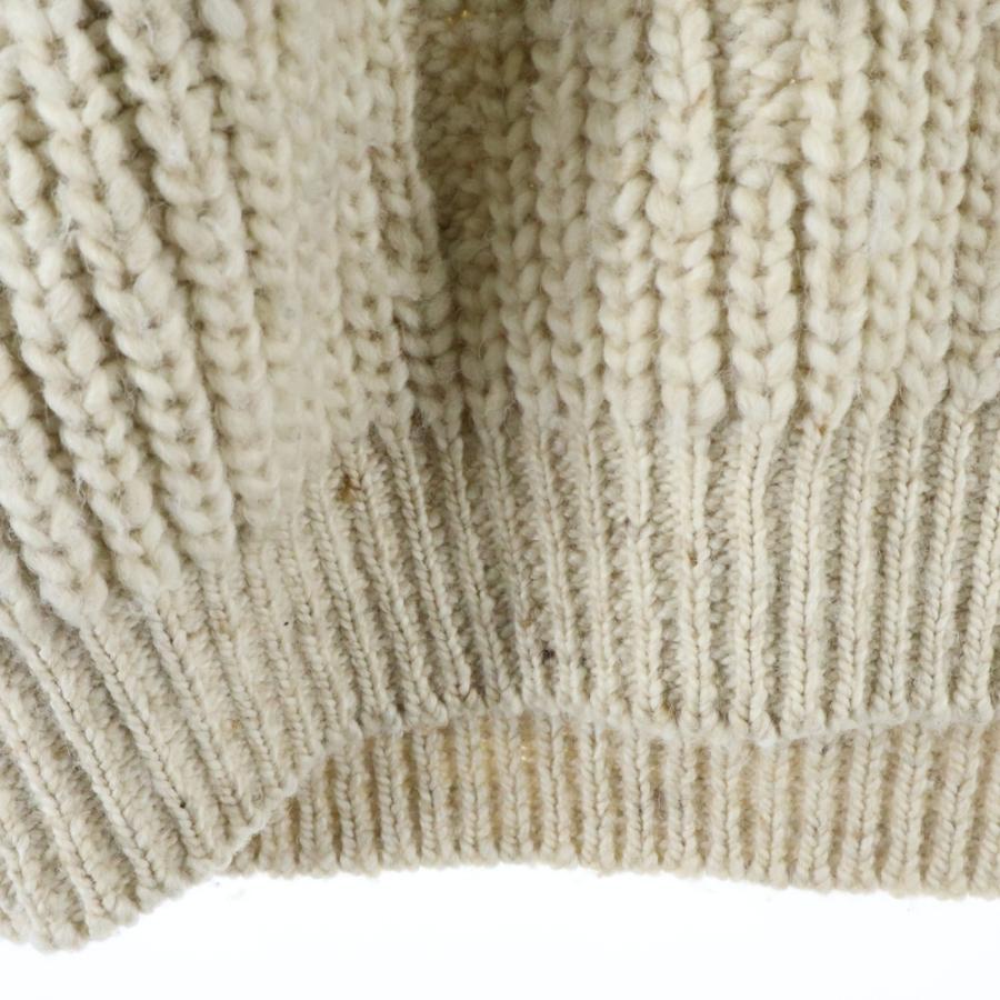 YOKE ヨーク 22AW IREGULAR KNITTED CREWNECK SWEATER イレギュラー 