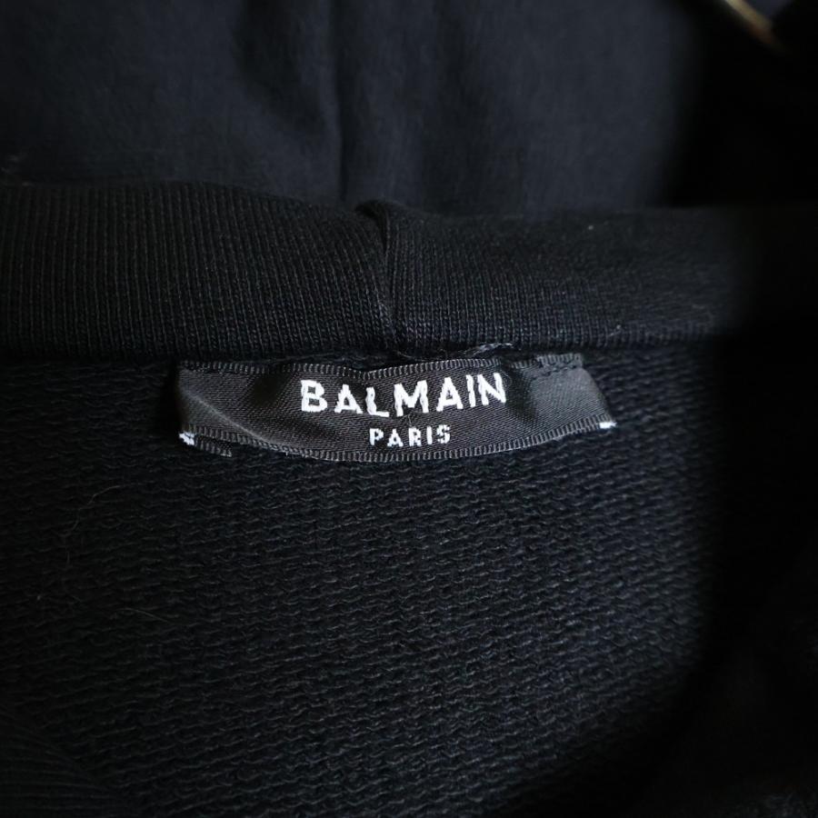 BALMAIN（バルマン） ロゴフロッキー プリントサイドジップ プル 
