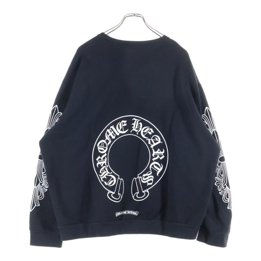 【新品タグ付】 クロムハーツ トレーナー Lサイズ CHROME HEARTS CHROME HEARTS（クロムハーツ） SWTSHRT 袖フローラル バックホース
