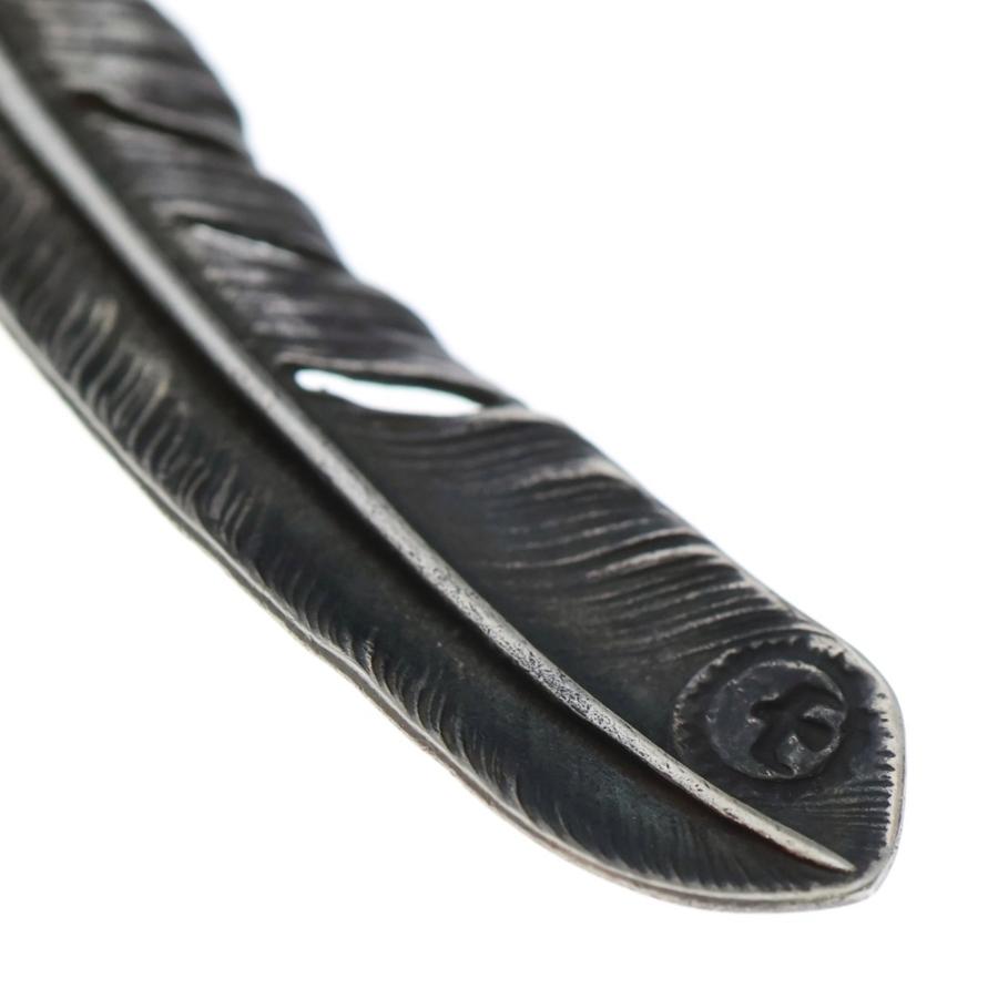 goro's（ゴローズ） 【オールド】上金特大フェザー 右向き ペンダント