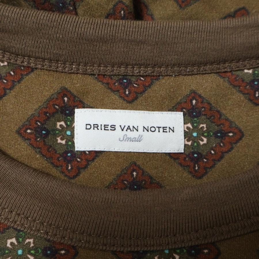 DRIES VAN NOTEN（ドリス ヴァン ノッテン） 総柄デザイン 半袖Tシャツ 