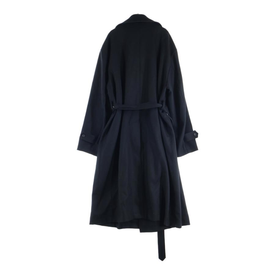 ジャケット・アウター stein / MELTON DOUBLE BREASTED COAT stein MELTON DOUBLE BREASTED COAT・BLACK - tity