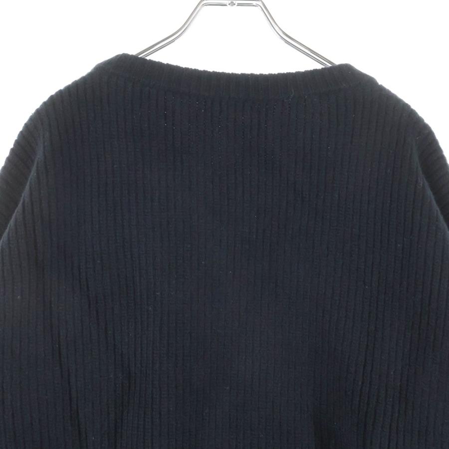 CELINE（セリーヌ） ロゴワッペン クルーネックニット セーター