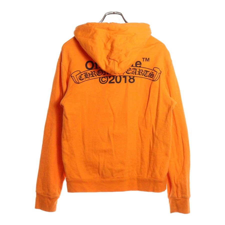 Off-White Chrome Hearts パーカー 2018 Lサイズ CHROME HEARTS（クロムハーツ） 2018SS ×OFF-WHITE Pullover Hoodie