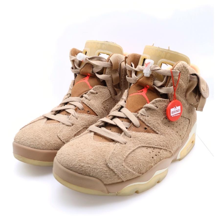 トラヴィススコット エアジョーダン6 レトロ ハイカットスニーカー NIKE（ナイキ） ×トラヴィススコット AIR JORDAN 6 RETRO SP エア