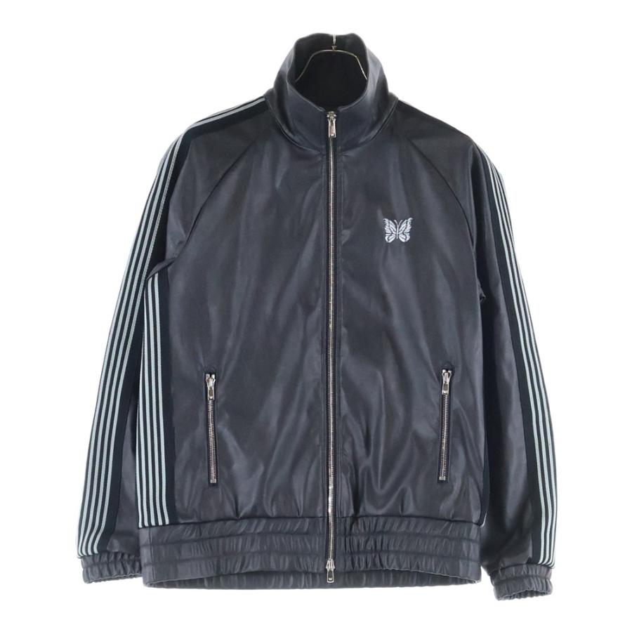 needles LHP別注　25aw トラックジャケット　レザー　S Needles（ニードルス） 25AW Track Jacket LHP別注 フェイクレザー