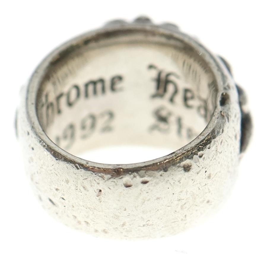 クロムハーツ Chrome Hearts フローラルクロス 925シルバー クロムハーツフローラルクロスハートリング|クロムハーツ通販専門店