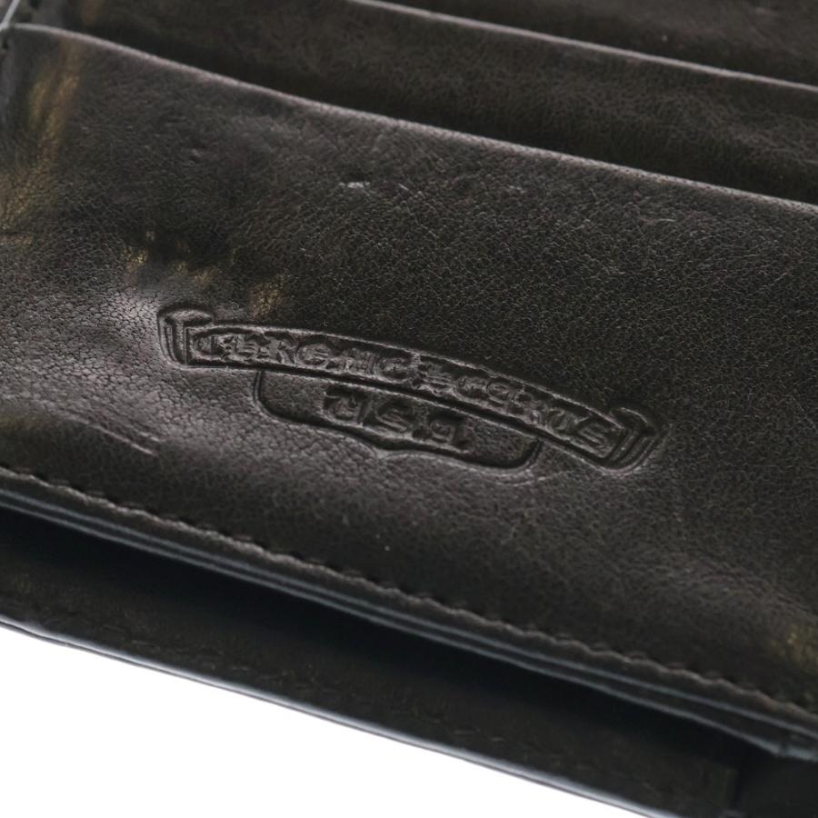 CHROME HEARTS（クロムハーツ） WAVE ウェーブ レザーウォレット 財布