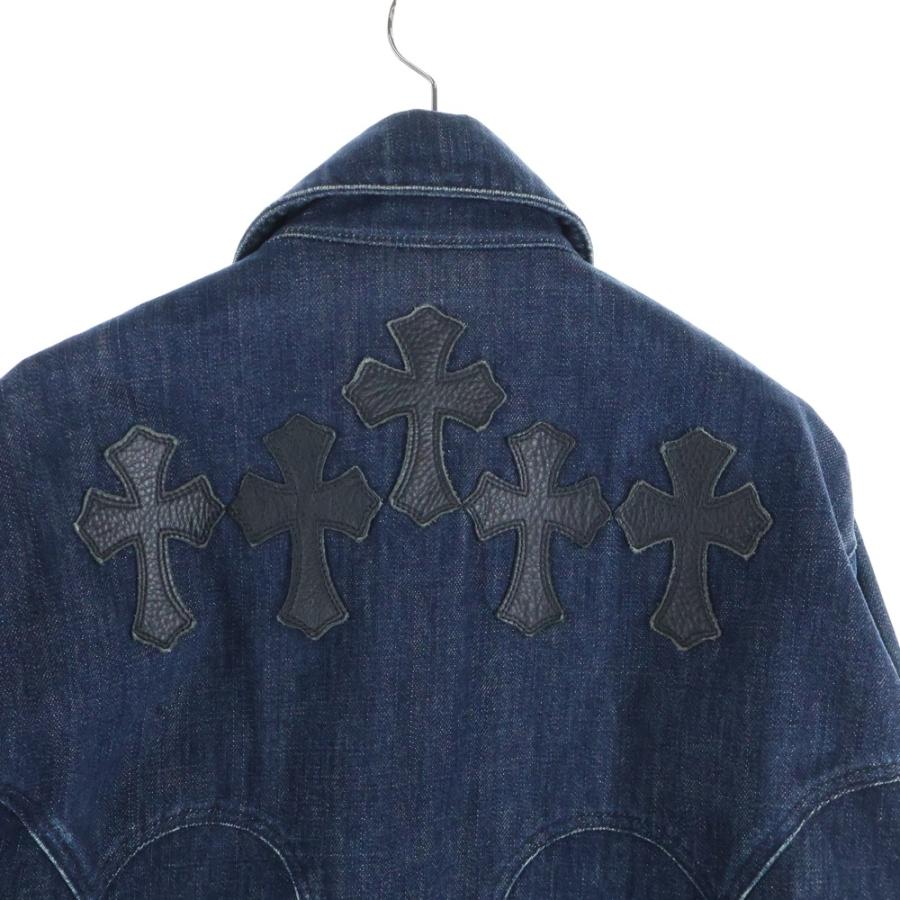 CHROME HEARTS（クロムハーツ） バックフレアニークロスパッチ Gジャン