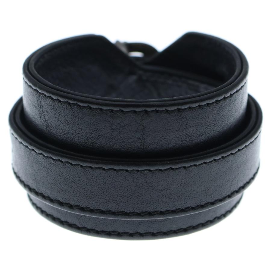 【付属品無】クロムハーツ R&R ガンスリンガーレザーブレスレット CHROME HEARTS（クロムハーツ） R&R TINY BUCKLE ガンスリンガー