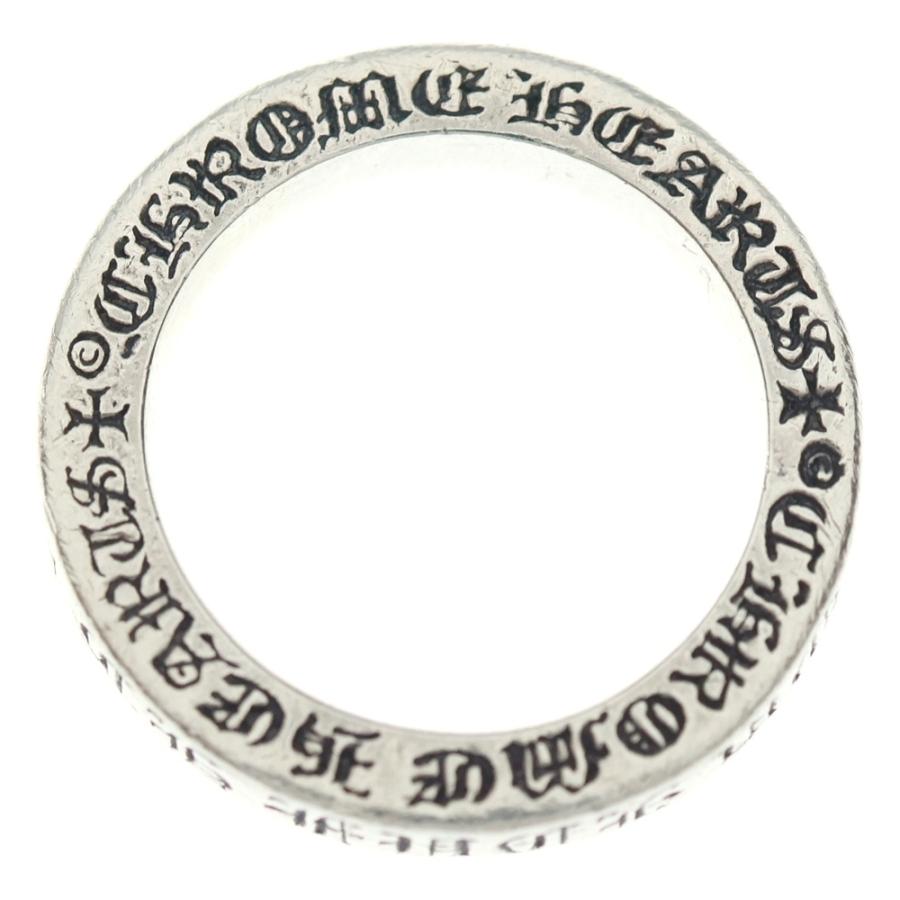 クロムハーツ 3mmスペーサーファックユー シルバー 2Pダイヤリング 17