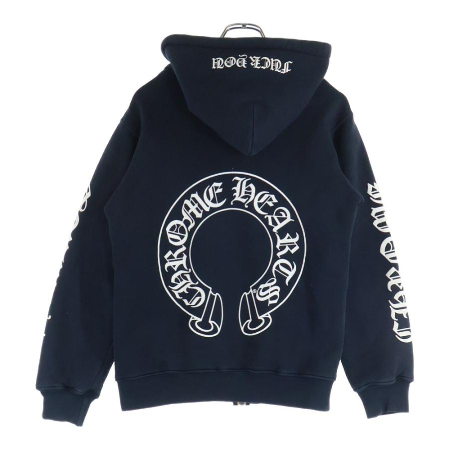 クロムハーツ ホースシュー パーカー CHROME HEARTS（クロムハーツ） Horseshoe Zip Up Hoodie 裏地サーマル