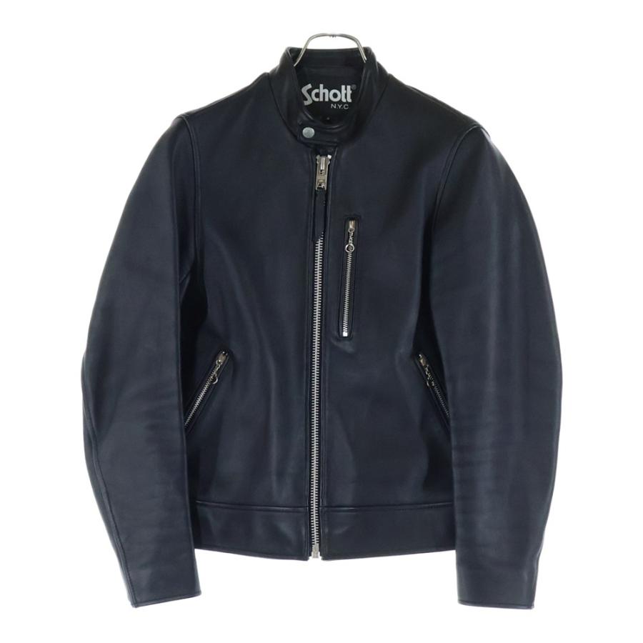 SCHOTT ショット ラムレザー シングルライダースジャケット レザー