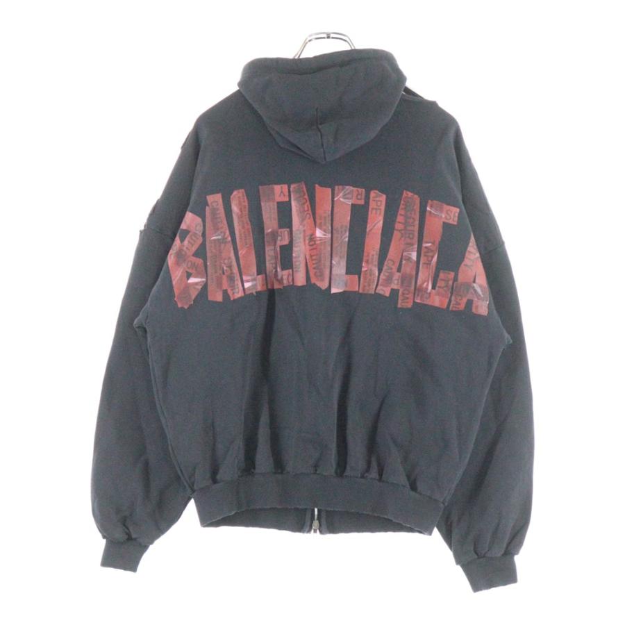 BALENCIAGA（バレンシアガ） 25SS セキュリティーテープロゴ ジップ