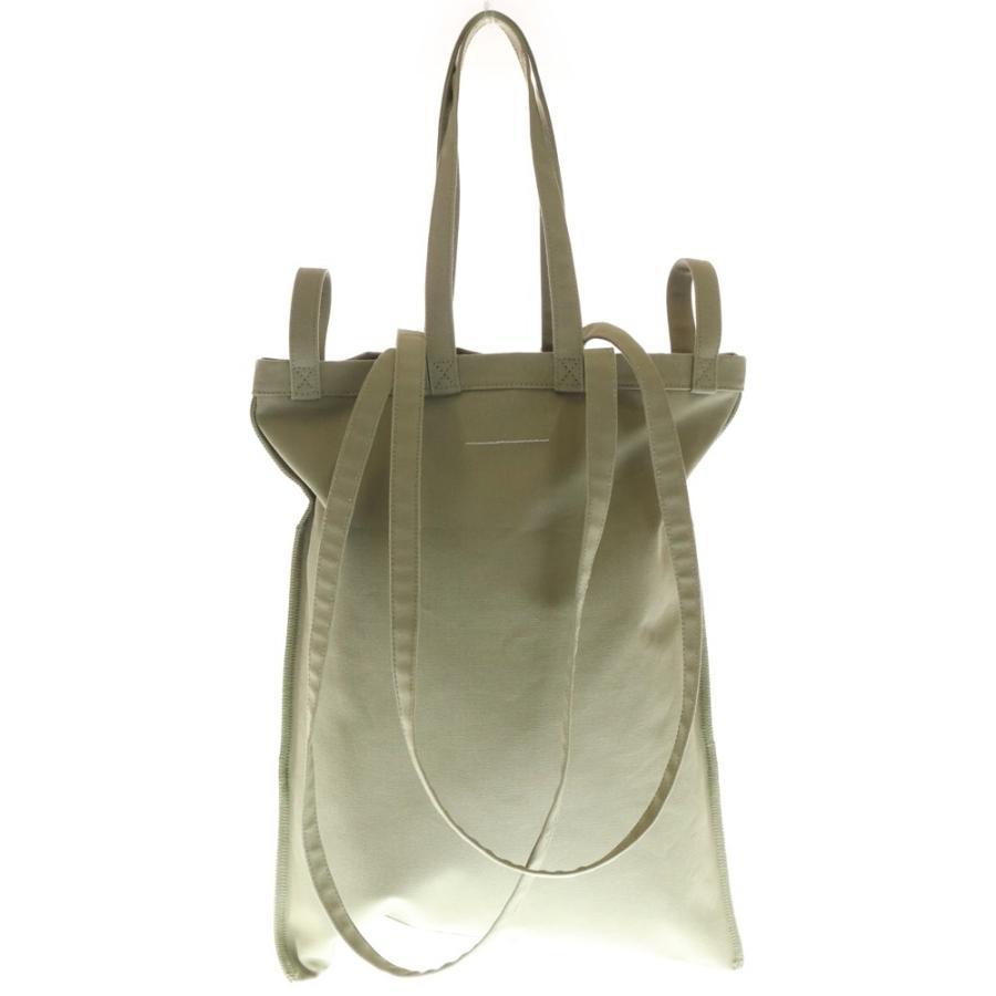 MM6 メゾンマルジェラ キャンバス　トートバッグ ショルダーストラップ付き MM6 Maison Margiela エムエムシックスメゾンマルジェラ 3WAY トート