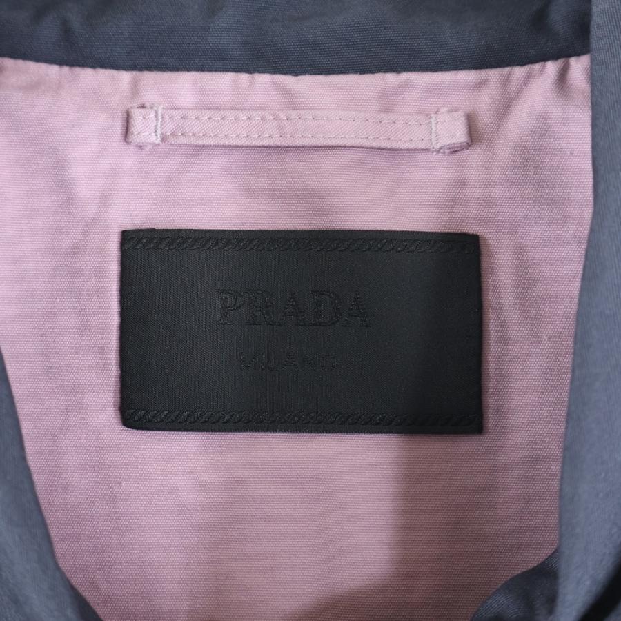 PRADA（プラダ） 25AW ロゴ刺繍 ジップアップブルゾン ジャケット