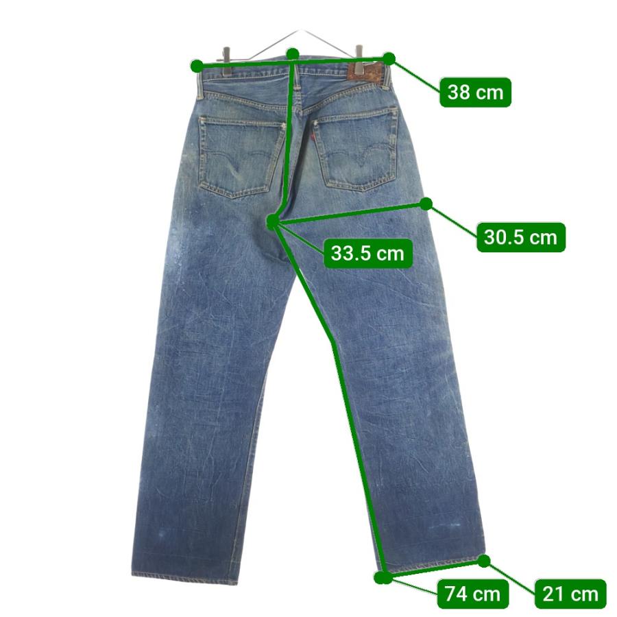 Levi's（リーバイス） 50s VINTAGE 501XX 53MODEL 革パッチ ボタン裏