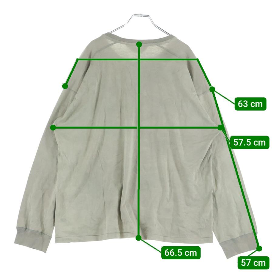 ANCELLM アンセルム UNEVENNESS LS T-SHIRT アンイーブンネス ロング