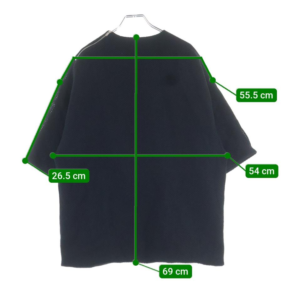 JIL SANDER（ジルサンダー） 25SS Shoulder Zip T-SHIRT ショルダー