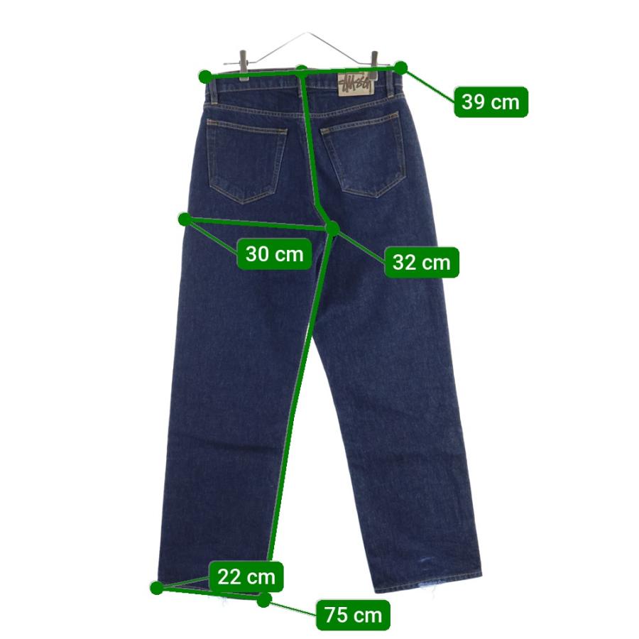 STUSSY（ステューシー） BIG OL' JEAN DENIM in rinsed indigo