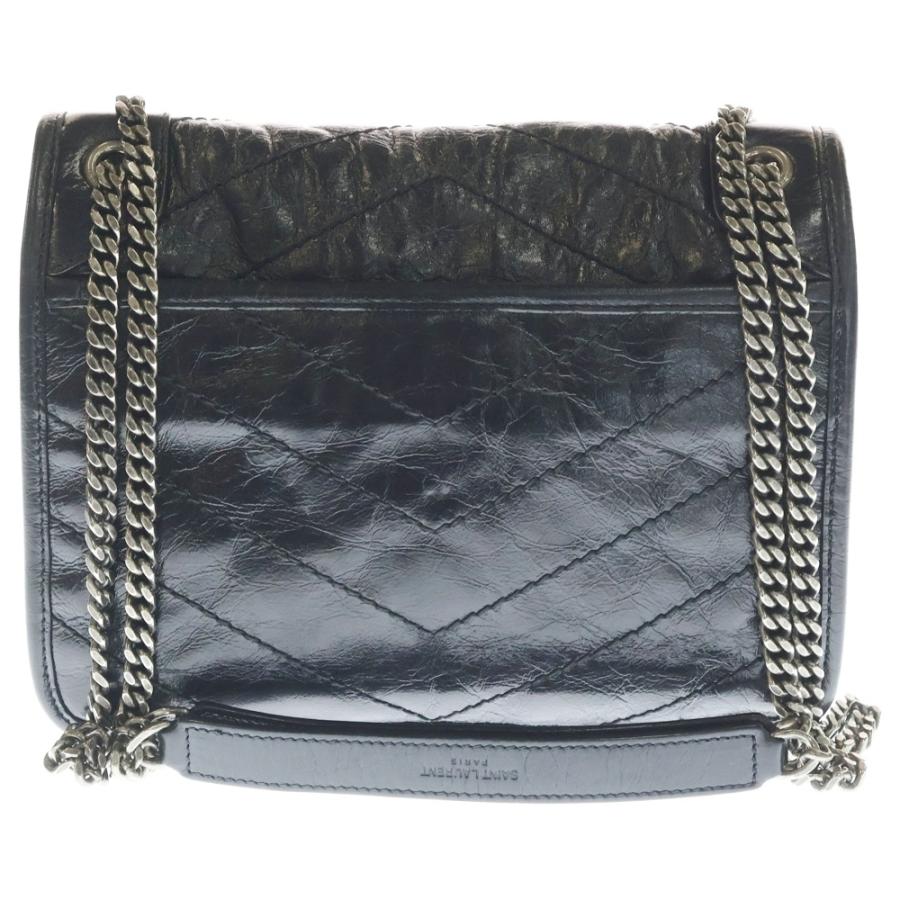 SAINT LAURENT PARIS(サンローランパリ) ショルダーバッグ ニキ チェーンショルダーバッグ ベイビー 533037 グレー チェーンショルダー レザー サンローランパリ/ショルダーバッグ/ニキ チェーンショルダーバッグ