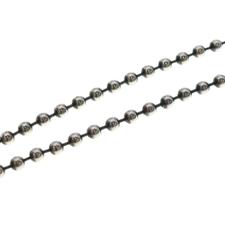 美品 LONE ONES MF HOOK 3mm ボールチェーンネックレス LONE ONES（ロンワンズ） MF Hooks 3mm Ball Chain メイティング