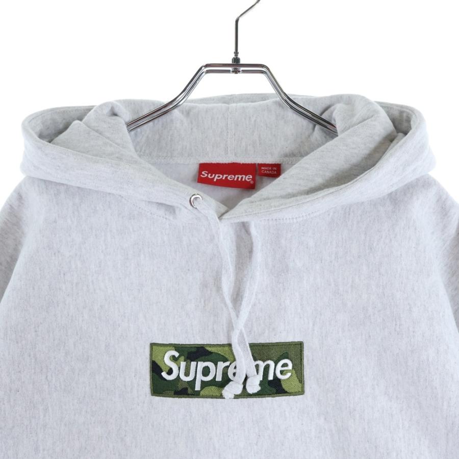 Supreme（シュプリーム） 23AW Box Logo Hooded Ash Grey camo 迷彩