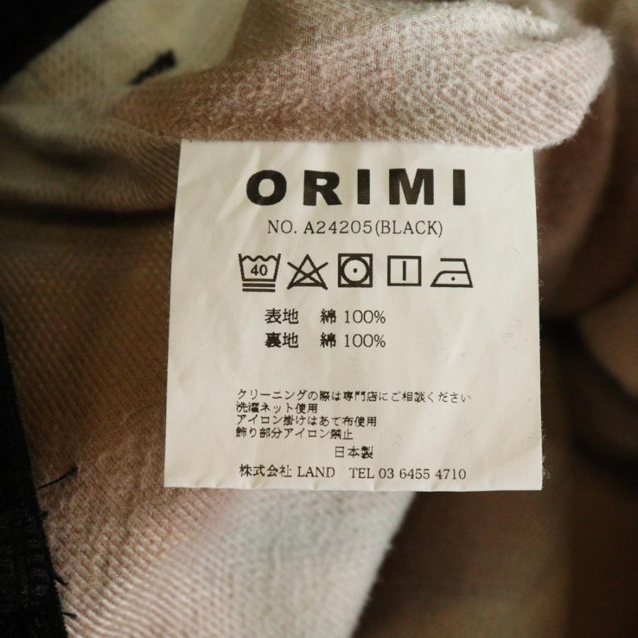 ORIMI オリミ レザークロップドブルゾン ORIMI オリミ コーデュロイ