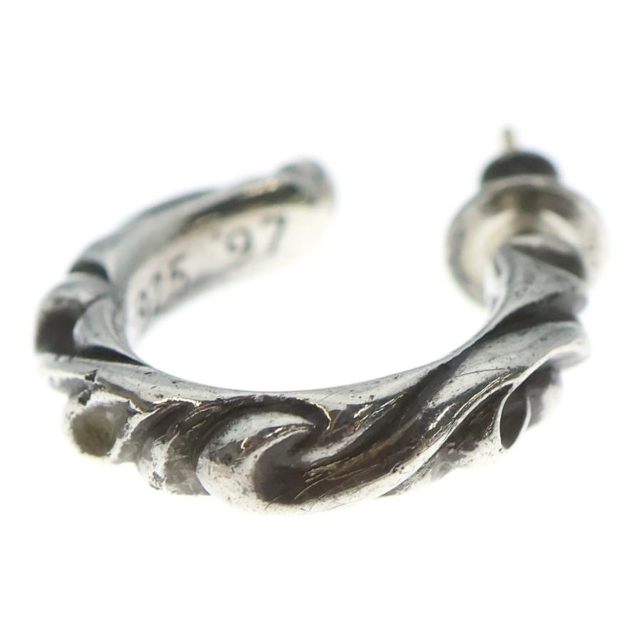 CHROME HEARTS（クロムハーツ） HOOP SCROOL スクロール フープピアス