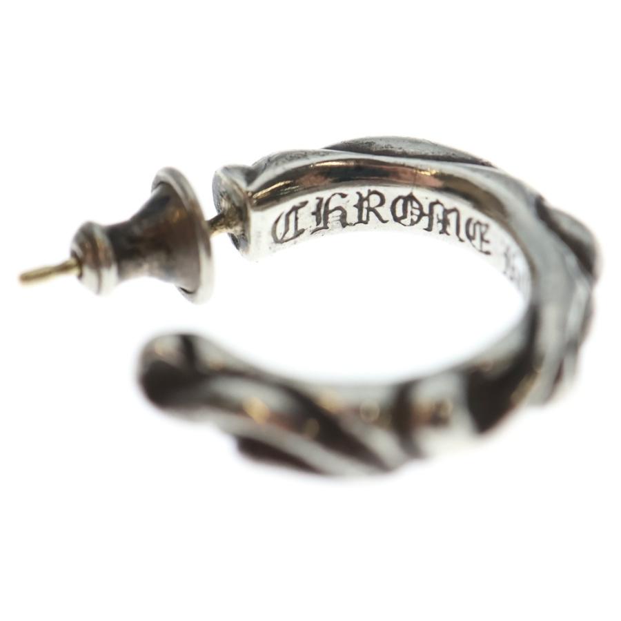 CHROME HEARTS（クロムハーツ） HOOP SCROOL スクロール フープピアス